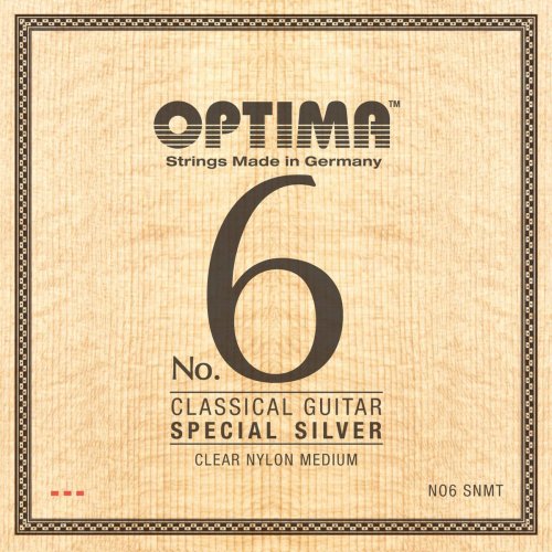 Optima No. 6 Clear Nylon/Spezial Silver Konzertgitarre Satz
