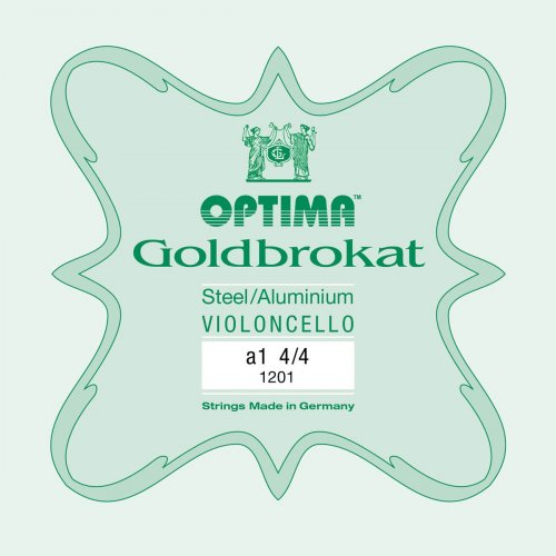 Optima Goldbrokat Cello A-Einzelsaite