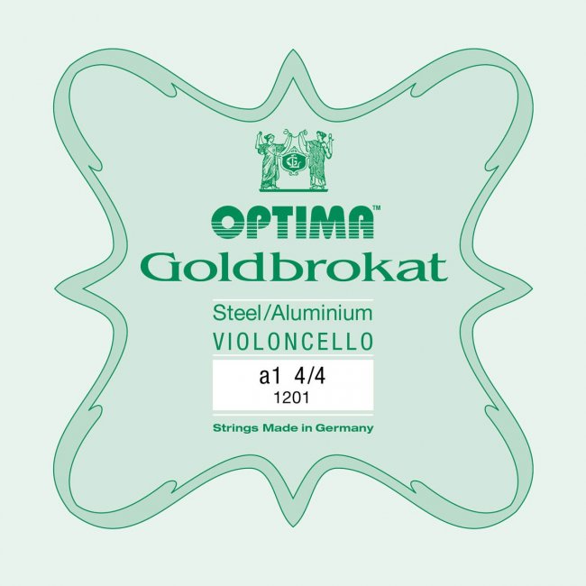 Optima Goldbrokat Cello A-Einzelsaite