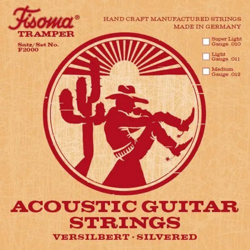 Fisoma Acoustic Guitar Tramper Westerngitarre Satz