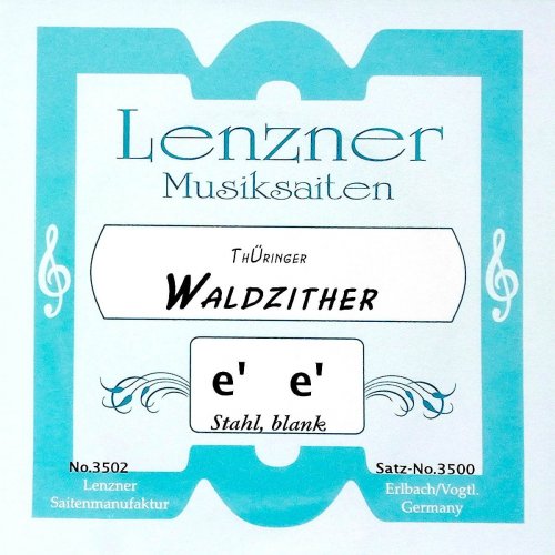 Lenzner Thüringer Waldzither Paar e1-Saiten