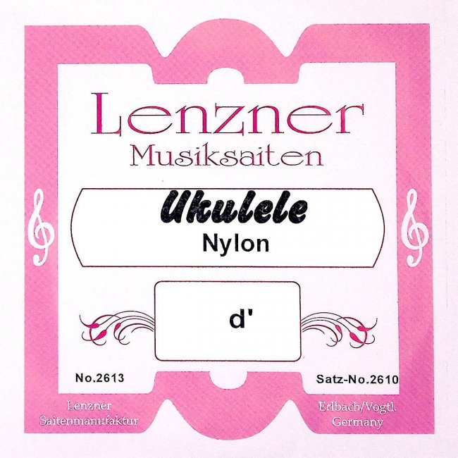 Lenzner Ukulele Nylon D-Einzelsaite