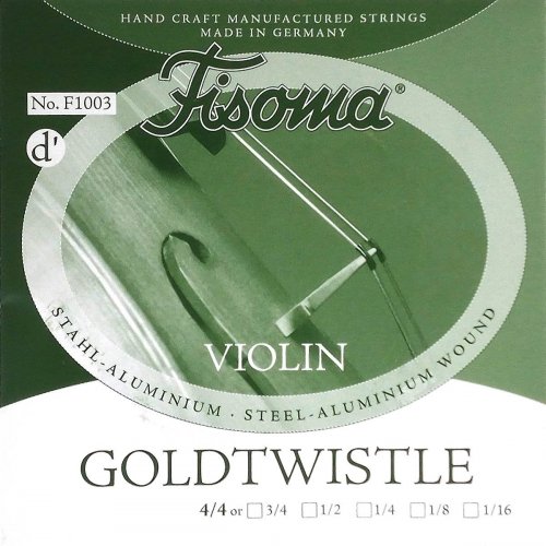Fisoma Goldtwistle Violine D-Einzelsaite