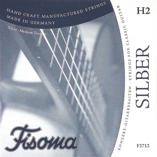 Fisoma Silber h-Einzelsaite