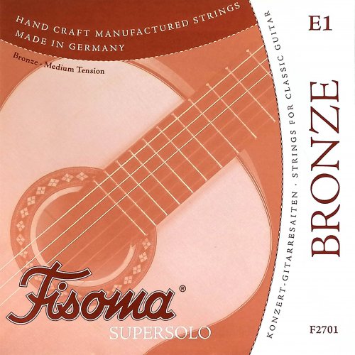 Fisoma Bronze Supersolo Konzertgitarre e1-Einzelsaite