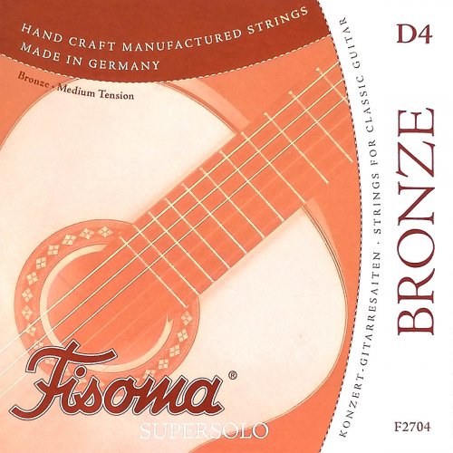 Fisoma Bronze Supersolo Konzertgitarre d-Einzelsaite