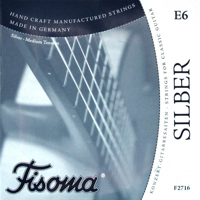 Fisoma Silber E-Einzelsaite