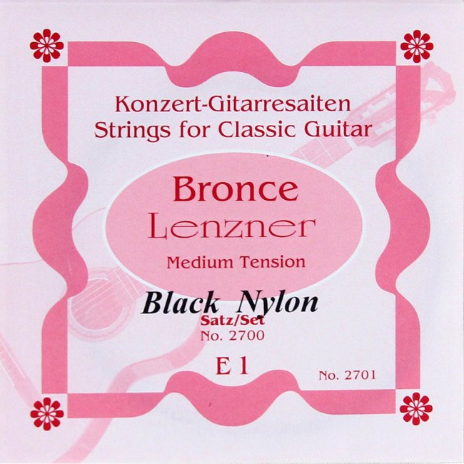 Lenzner Bronze Black Konzertgitarre Satz