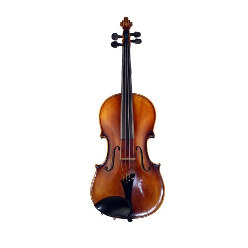 Gespielte Violine mit Zettel Carl Meisel
