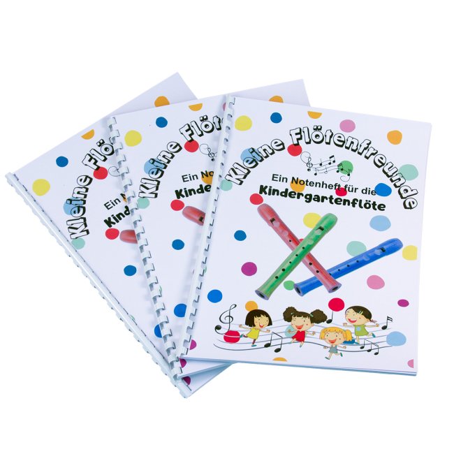 Kleine Flötenfreunde - Ein Notenheft für die Kindergartenflöte