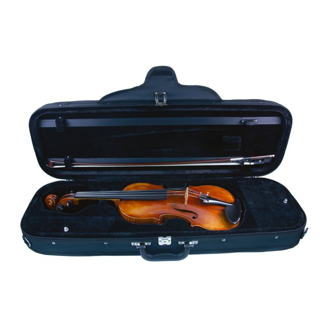 gespielte 4/4 Violine Walter Barth mit Zettel
