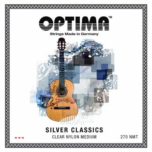 Optima Silver Classics Konzertgitarre Satz