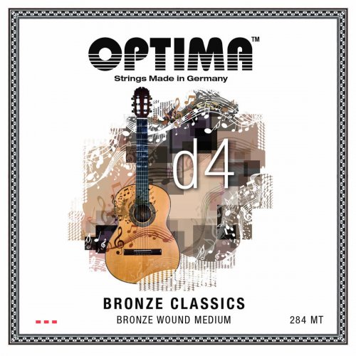 Optima Bronze Classics Konzertgitarre d-Einzelsaite